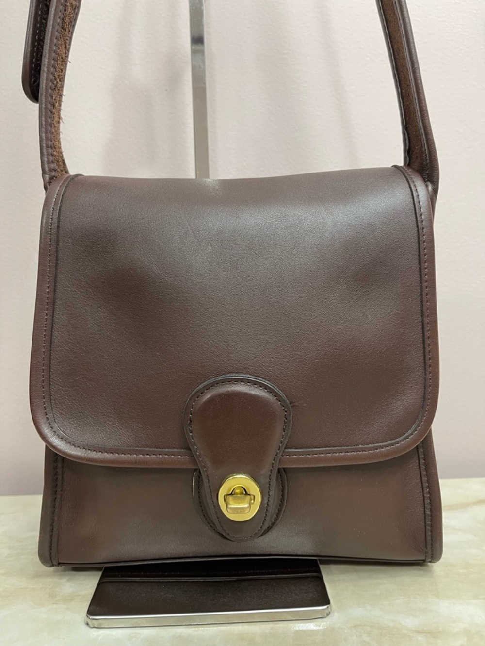 Vintage Coach Shelburne Flap